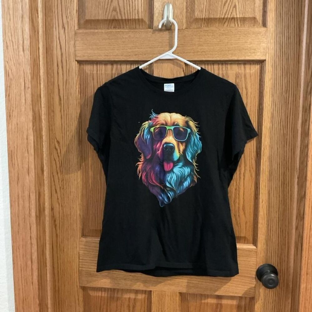 Port-authority Women's Black T-shirt